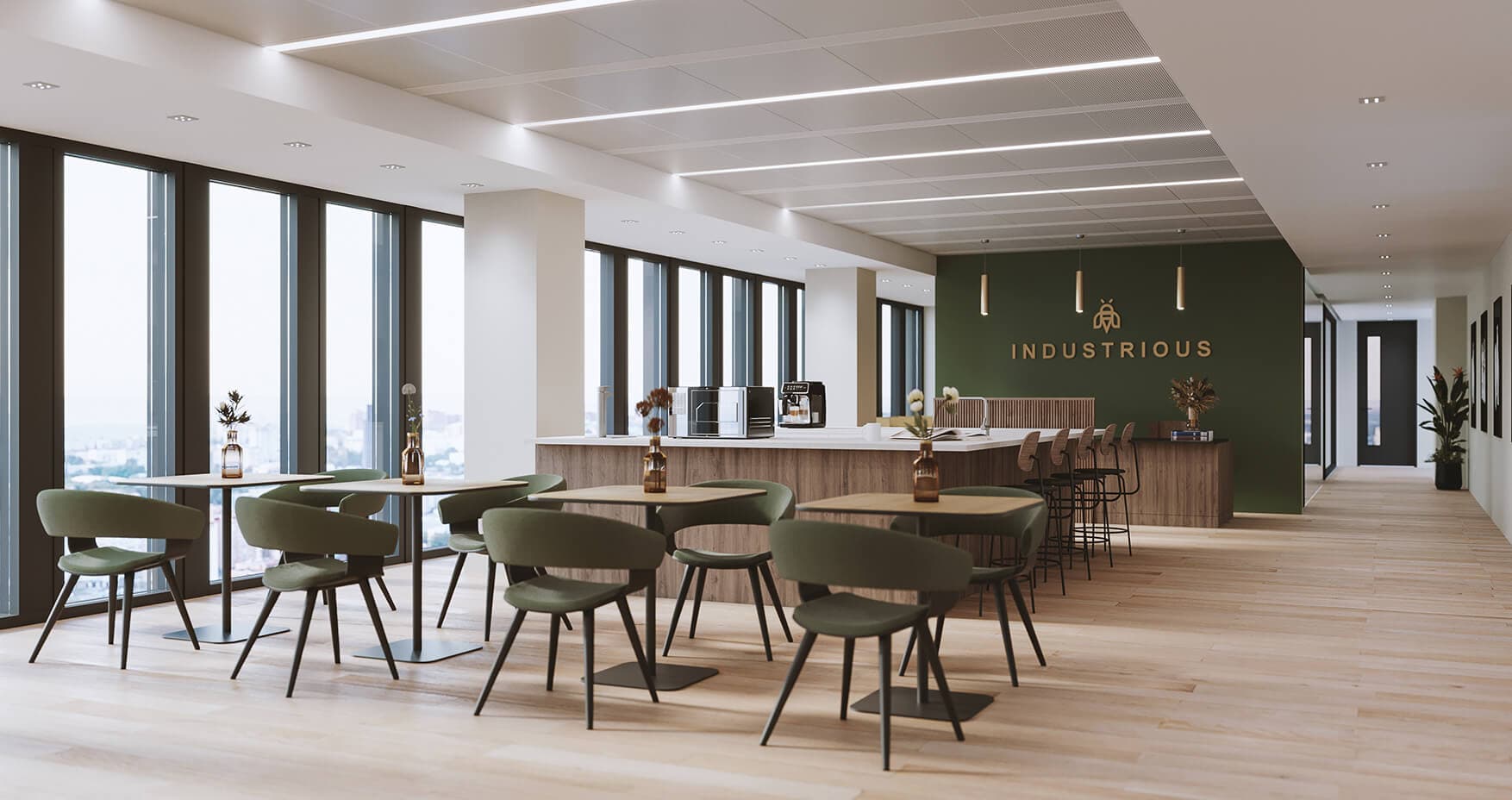 Industrious Global Tower Frankfurt Foto 2